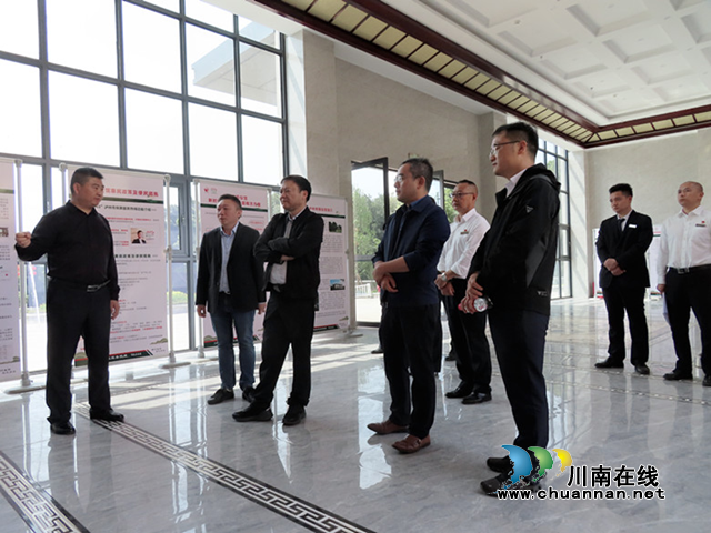 四川省民政厅社会事务处莅临泸州市殡仪馆考察调研