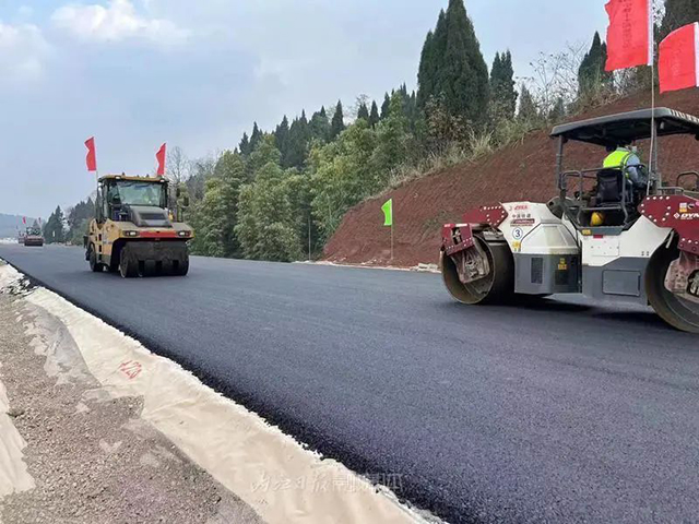 99.6%！内江这条新高速即将完工——