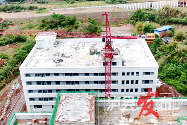 辐射川南四市！位于泸县的川南医疗卫生应急物资储备中心即将竣工