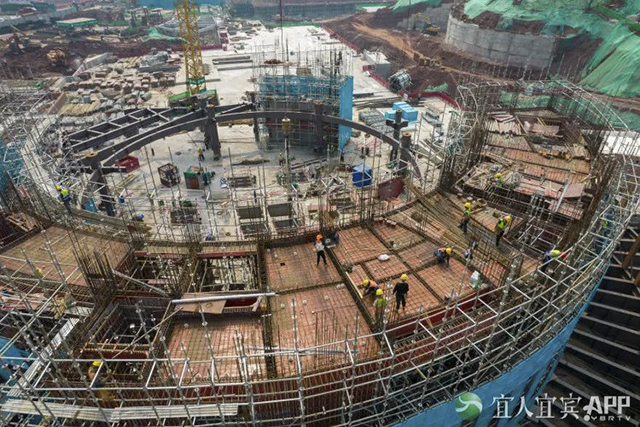 渝昆高铁宜宾站站前广场,年底见!(图1) 1.jpg