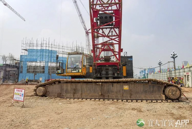 渝昆高铁宜宾站站前广场,年底见!(图4) 4.jpg