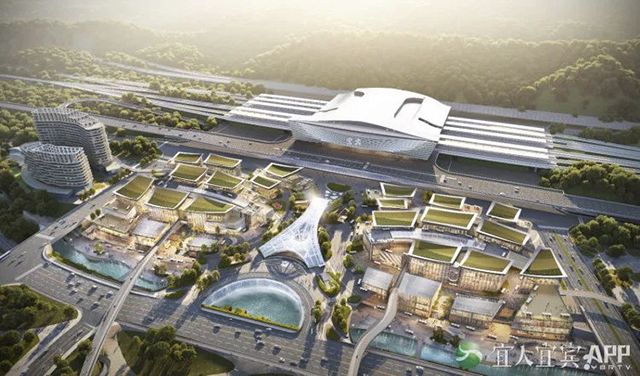 渝昆高铁宜宾站站前广场,年底见!(图7) 7.jpg