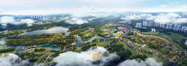 泸州正在建一座大型公园，这次地点在城南！