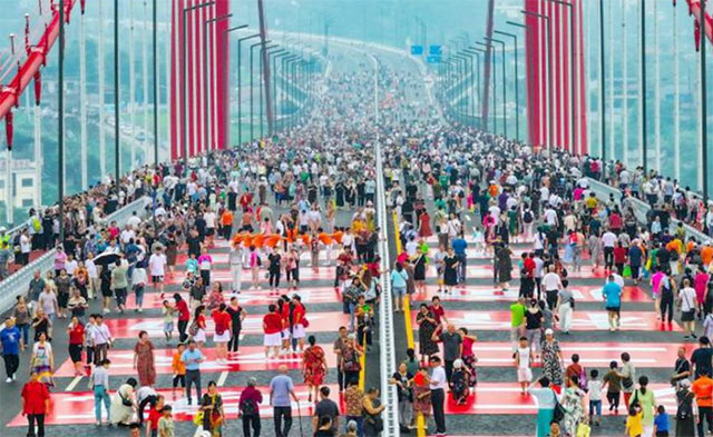 7月1日,泸州长江二桥通车了!(图3) 3.jpg