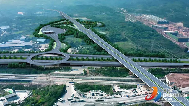 江泸北线年内通车!江津到泸州仅需50分钟!(图4) 4.jpg