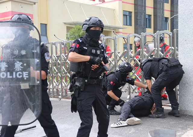 精彩!硬核!直击泸县2023反恐防暴演练现场(图28) 28.jpg