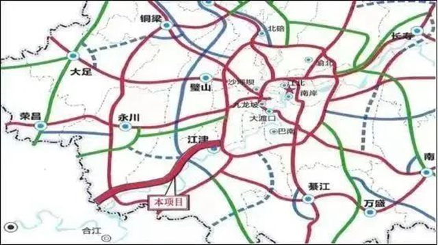 50分钟泸州飙拢重庆江津,这条高速预计年内通车(图3) 江津3.jpg