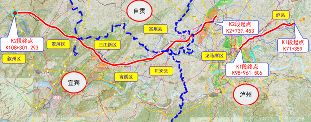 50分钟泸州飙拢重庆江津,这条高速预计年内通车(图4) 江津4.png