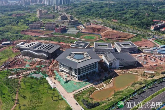 新校区太美了!宜宾职业技术学院即将搬迁(图1) 1.jpg