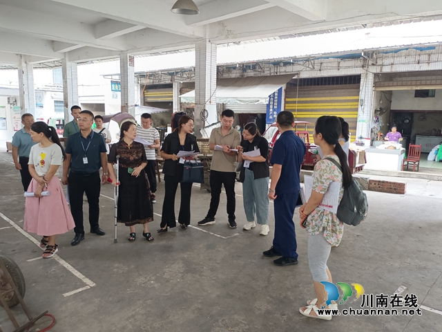 泸县开展农产品集中交易市场规范化建设等级评定工作