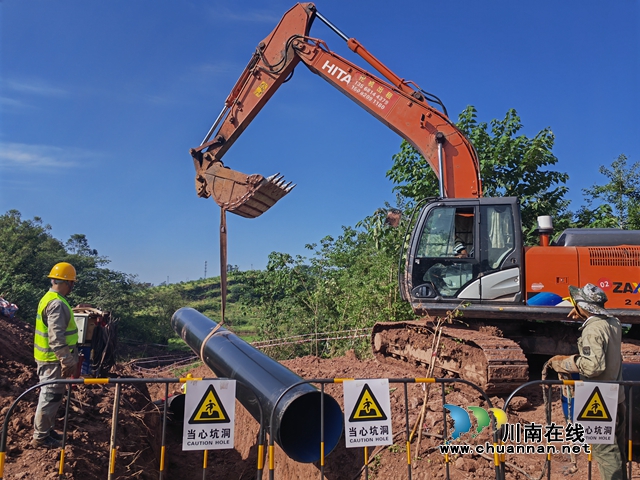 泸县：加快民心守护项目建设，让40万群众早日喝上放心水