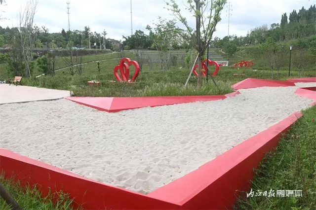 爱情迷宫+浪漫花海,内江这个湿地公园太“甜”了(图11) 11.jpg