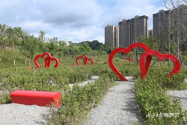 爱情迷宫+浪漫花海,内江这个湿地公园太“甜”了(图12) 12.jpg