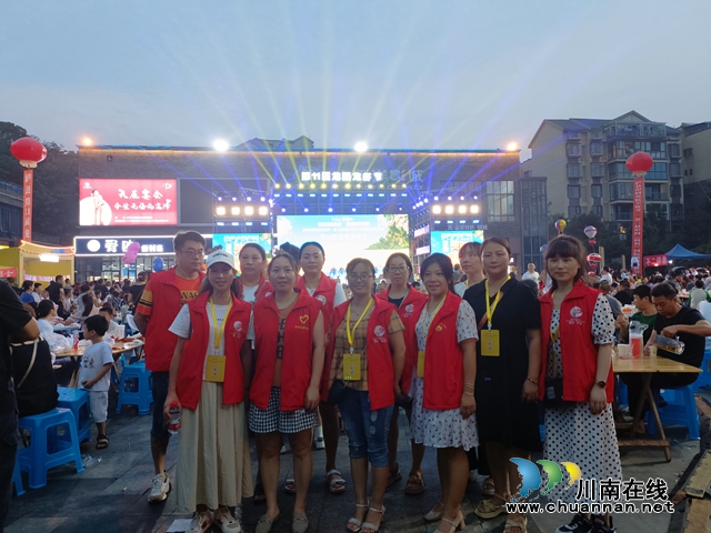 泸县玉蟾街道：一抹“志愿红”服务“双龙”节