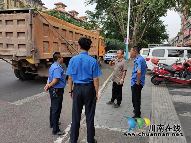 龙马潭区鱼塘街道综合行政执法队：多措并举，优化营商环境