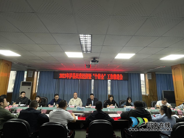 泸县召开民营经济暨“个转企”工作推进会