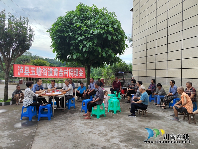 泸县玉蟾街道：持续优化服务 上门代办暖民心