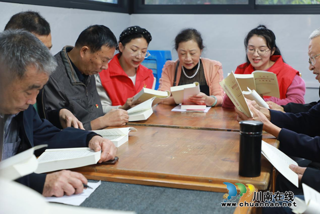 泸县自然资源和规划局开展“读给你听”活动 激发退休党员学习热情