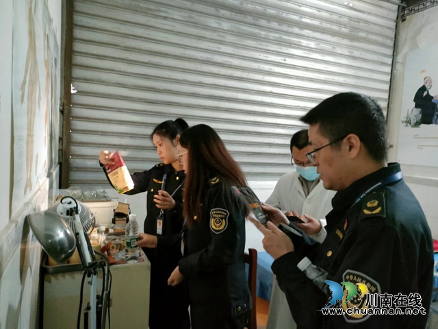 泸县玉蟾街道开展食品、药品、化妆品专项安全检查行动