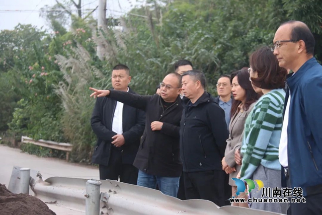 杨双全率队到泸县百和镇督导高标准农田建设和“泸永”现代农业园区建设工作