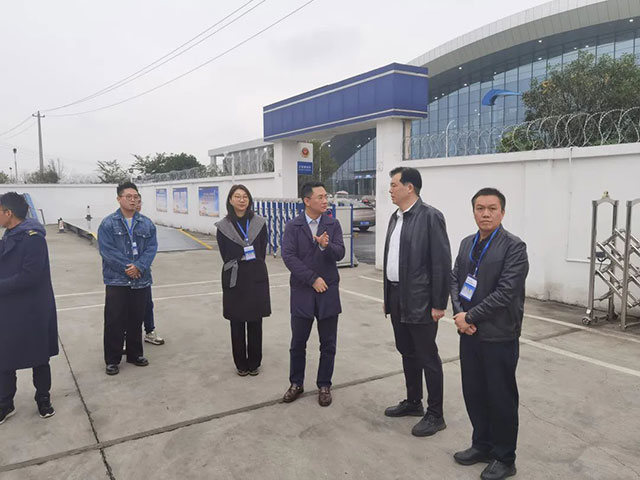 泸州市口岸物流办李智主任带队赴成都调研现代物流高质量发展工作