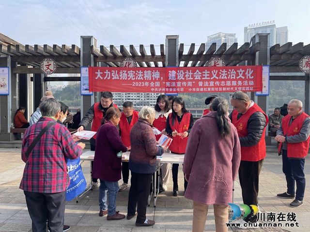 龙马潭区小市街道杜家街社区：党员进社区  先锋服务零距离