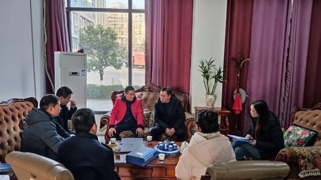 泸州市口岸物流办副主任赵孝平率队开展岁末年初安全生产督导检查