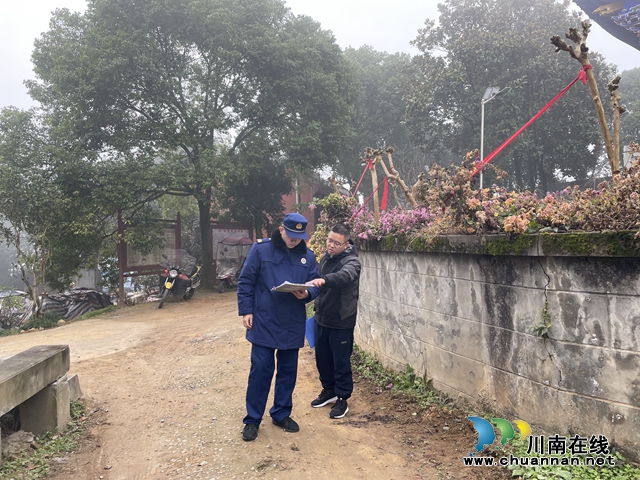 泸县民宗局带队检查立石镇宗教场所消防安全