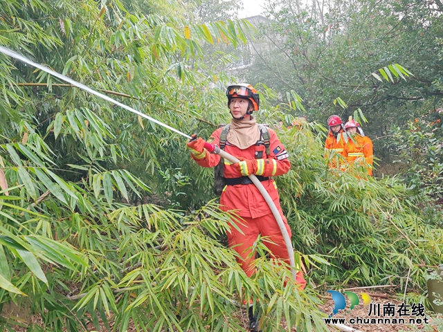 时刻准备，防范未“燃“｜泸县云龙镇、兆雅镇开展森林防灭火联合演练