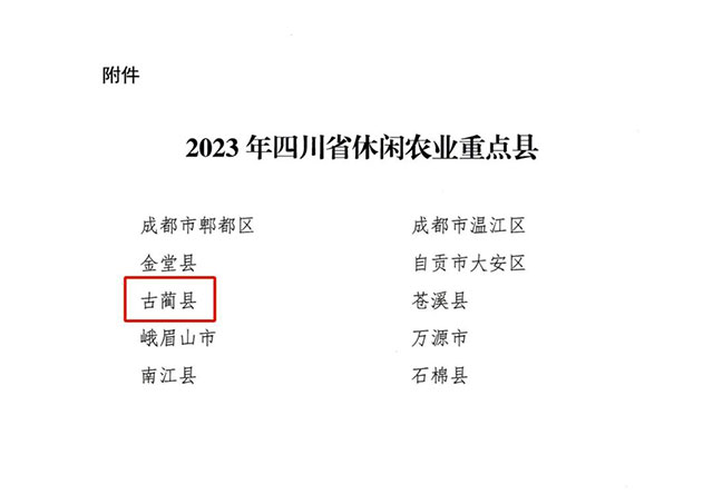 古蔺县入选2023年四川省休闲农业重点县(图2) 2.jpg