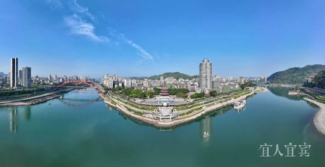 宜宾市江之头入选全国美丽河湖