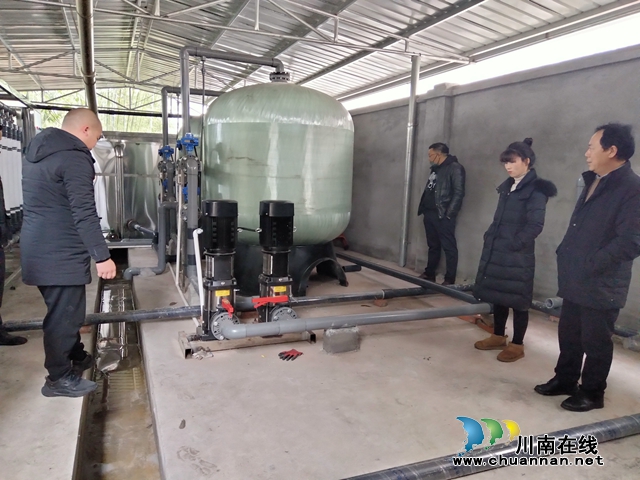 叙永县水务局开展节前农村供水安全运行检查