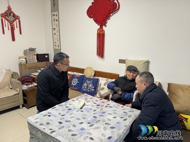 古蔺县统计局走访慰问退休老干部