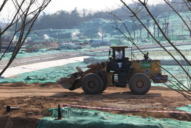 泸州：铆足干劲赶春潮 市政项目复工忙