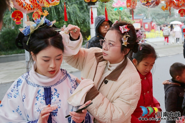 龙马潭：做游戏、逛集市、看表演…… 元宵节互动式体验更过瘾！