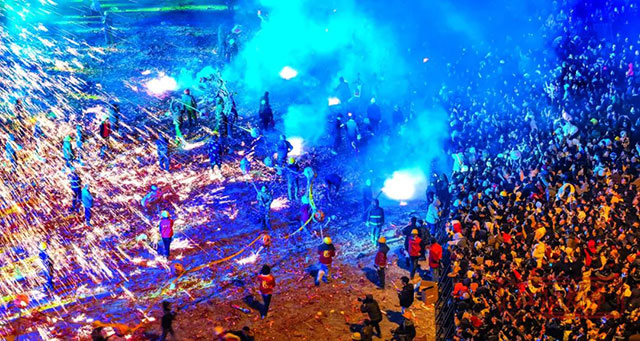 从地上闹热到“天上”!烟火江阳璀璨元宵,主打一个最“龙”年味!(图38) 39.jpg