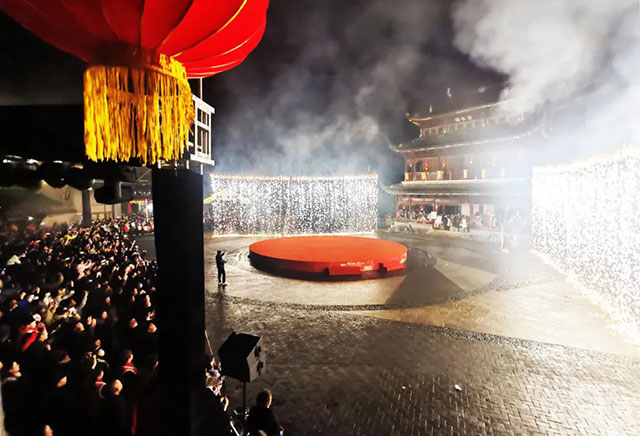 从地上闹热到“天上”!烟火江阳璀璨元宵,主打一个最“龙”年味!(图40) 41.jpg