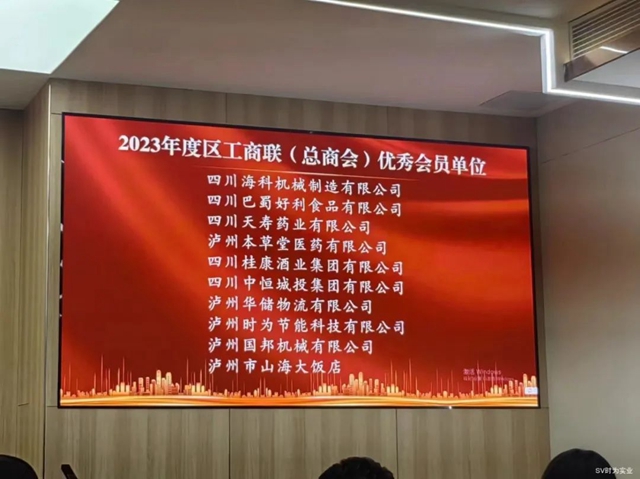 泸州时为科技荣获龙马潭区工商联(总商会)优秀会员单位(图3) 微信图片_20240228110553.jpg