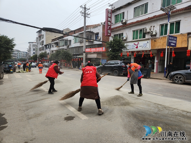 泸县立石镇开展2月“文明行动日”活动