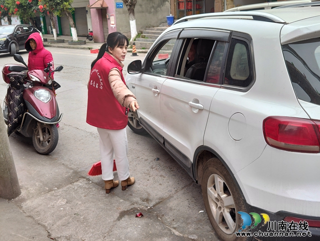 泸县天兴镇开展2月“文明行动日”志愿服务活动