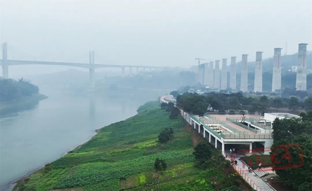 预计3月底全部完工！泸州沱江骑游道提升工程“全速奔跑”