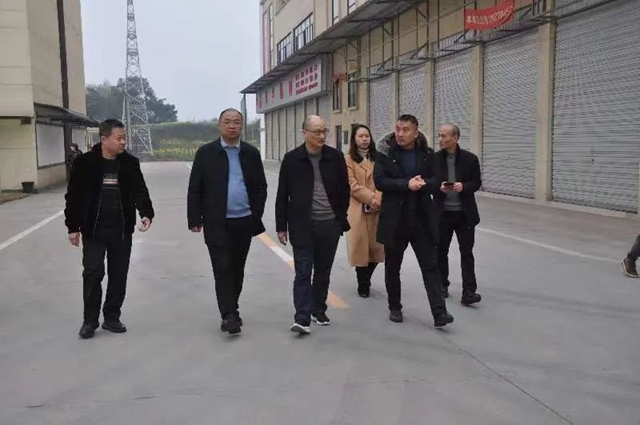 泸州市口岸物流办主任牟树军带队进行安全生产督查