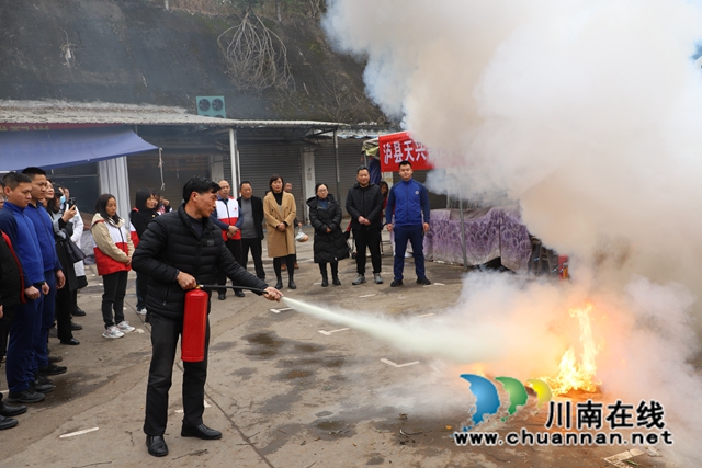演练在先，应急有方｜泸县天兴镇开展消防安全大演练