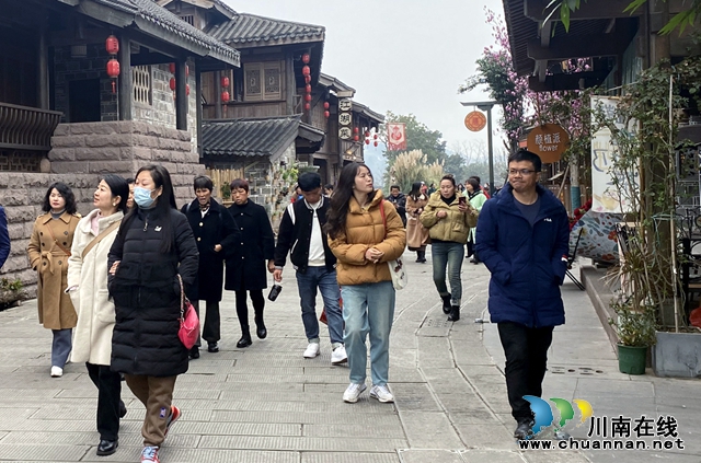 民建龙马潭区基层委赴宜宾李庄开展“三八”妇女节活动