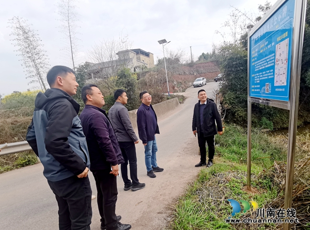 马晋宇督导小鹿溪河“河长制”工作