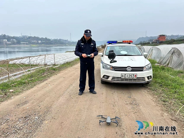 合江县神臂城镇：无人机禁毒巡查，科技力量守护 “无毒乡村”