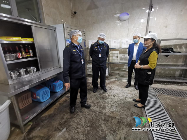 龙马潭区市场监管局开展2024年春季校园食品安全专项检查