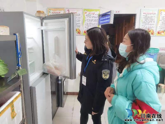 龙马潭区鱼塘街道开展校园食品安全整治专项行动