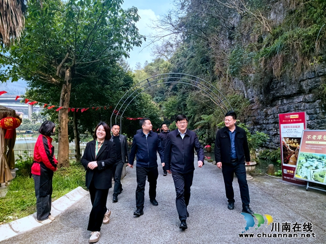 杨长缨到叙永县调研四川不老潭酒业有限公司