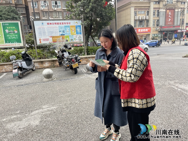 龙马潭区鱼塘街道望山坪社区新时代文明实践站：垃圾科学分类 文明你我同行